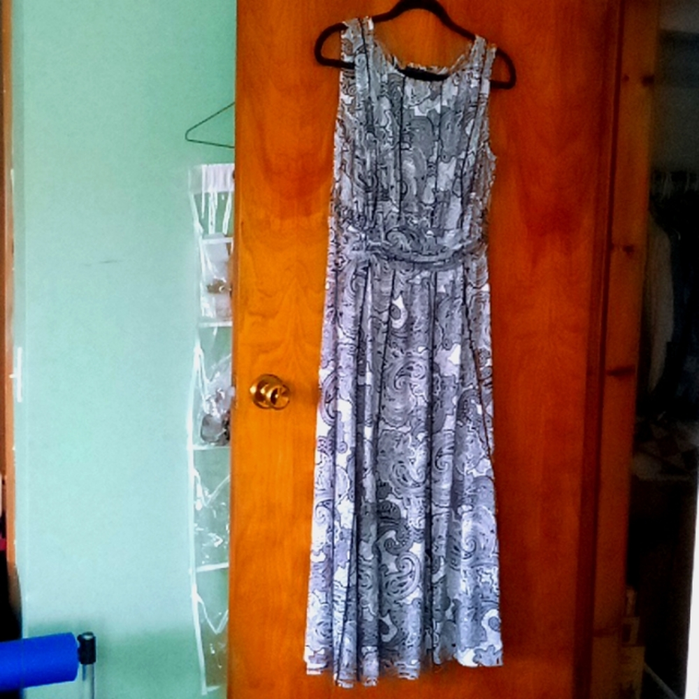 Perceptions sleeveless dress